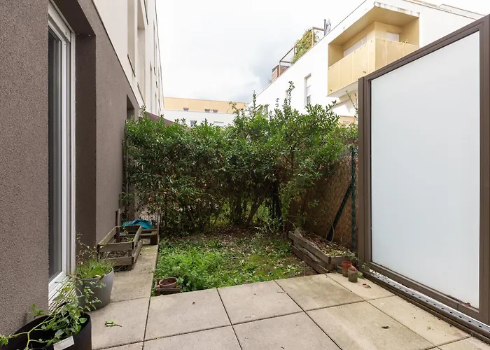 T2 Jardin Cosy Et Lumineux Proche Paris